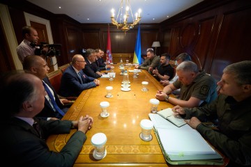 Глава держави зустрівся в Афінах із Прем’єр-міністром Хорватії 
