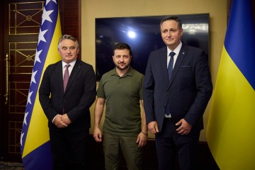 Президент зустрівся з Головою і членом Президії Боснії і Герцеговини 