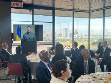 Андрій Єрмак звернувся у відеоформаті до дипломатів країн світу, які взяли участь в урочистих заходах у Канаді та Бразилії з нагоди Дня Незалежності України