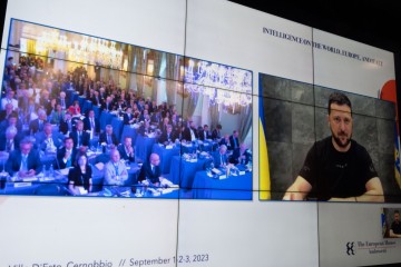 Жодних сумнівів, що час головування Італії в G7 дасть сильні рішення для глобальної безпеки – звернення Президента України до учасників форуму Ambrosetti, що відбувається в Черноббіо	