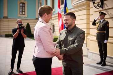 Зустріч Президента України з Прем'єр-міністром Данії в Києві