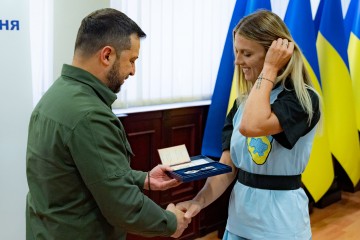 Участь Президента у заходах із нагоди Дня фізичної культури і спорту