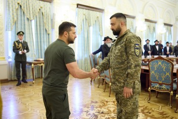 Зустріч Президента з представниками єврейського духовенства та військовослужбовцями