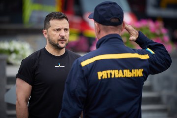 Участь Президента у заходах з нагоди Дня рятівника