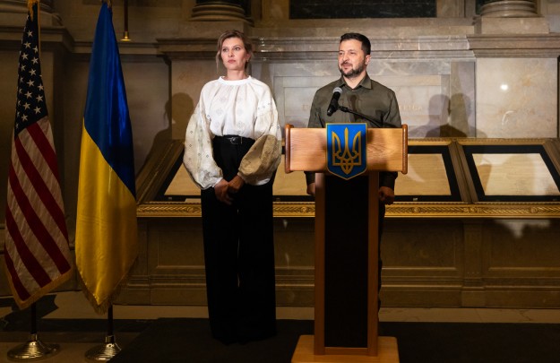Speech by the President and the First Lady of Ukraine to the U.S. government and business representatives, media and Ukrainian community