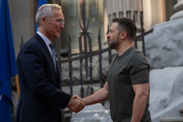 Зустріч Президента України з Генеральним секретарем НАТО в Києві