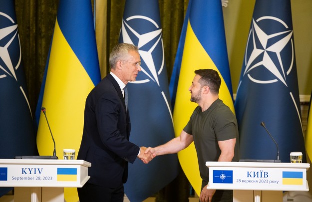 Лишь вопрос времени, когда Украина де-юре станет членом НАТО – Владимир Зеленский по результатам встречи с Йенсом Столтенбергом в Киеве