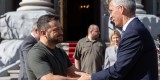 Президент України Володимир Зеленський провів зустріч із Генеральним секретарем НАТО Єнсом Столтенбергом, який прибув до нашої країни з візитом, 28 вересня 2023 року. 