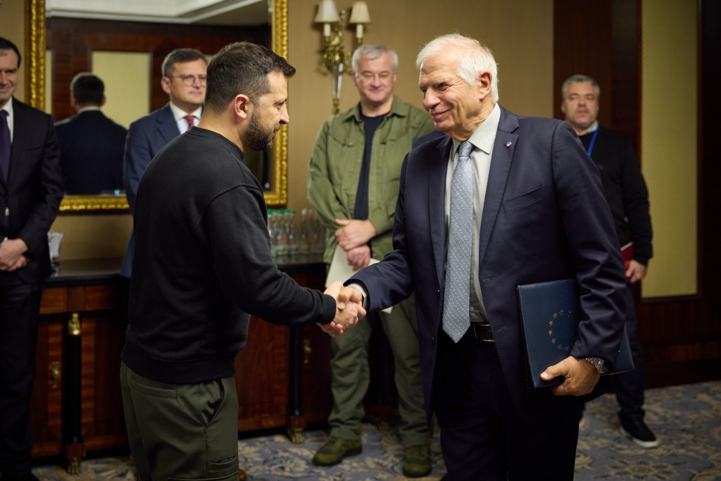 Президент провів зустріч із Високим представником ЄС із закордонних справ та безпекової політики