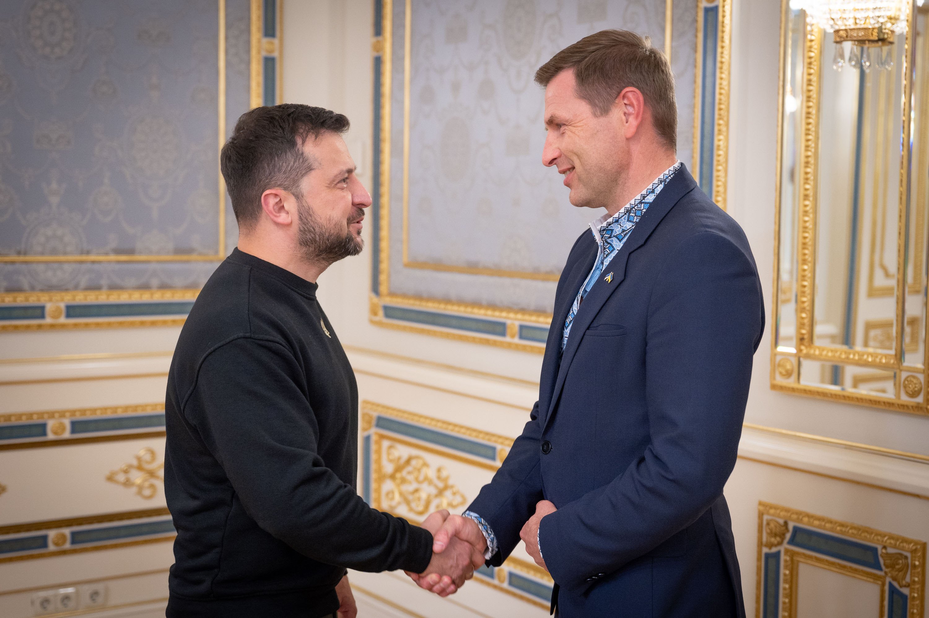Президент України провів зустріч із міністром оборони Естонії ...