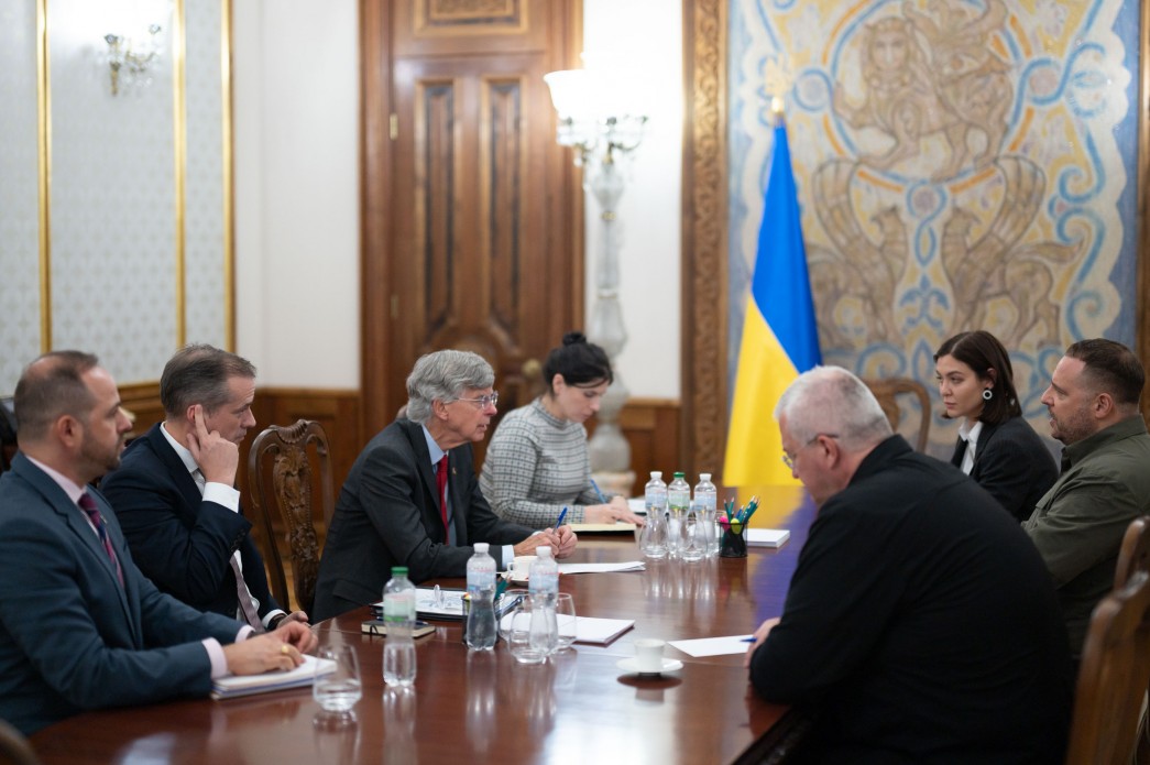 Андрій Єрмак зустрівся з віцепрезидентом Інституту миру США Вільямом Тейлором