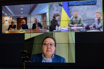 Андрій Єрмак провів онлайн-зустріч із представниками групи світових лідерів The Elders