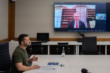 The President of Ukraine had a phone call with the Prime Minister of Bulgaria