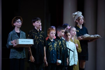 Ceremonial first performance of children's anti-war opera takes place at National Philharmonic as part of President's Bring Kids Back UA plan