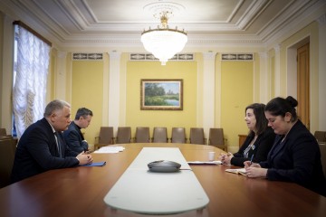 Ihor Zhovkva meets with Head of NATO Representation to Ukraine