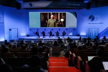 The cooperation and unity of all who truly value peace that can prevent catastrophes and stop the suffering of peoples – address of the President of Ukraine to the participants of the Paris Peace Forum