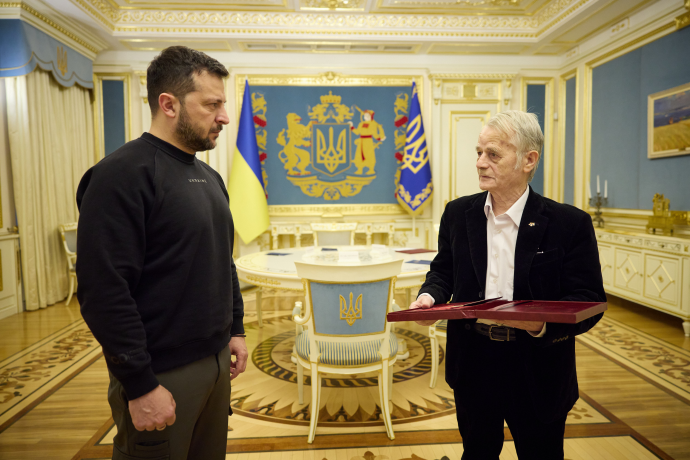 Volodymyr Zelenskyy met with the leader of the Crimean Tatar
