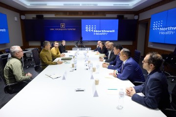 Roman Mashovets met with the leadership of the American medical corporation Northwell Health