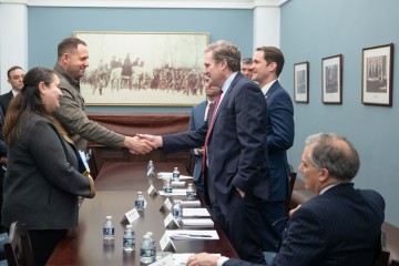 Head of the Presidential Office discussed defense needs of Ukraine with members of the House Intelligence Committee
