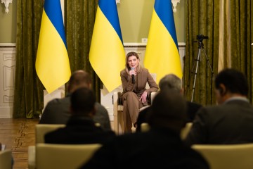 Foreign aggression will not make us cruel, as we hold on to human values - Olena Zelenska in an interview with African media