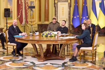 President had bilateral meetings with Charles Michel and Maia Sandu