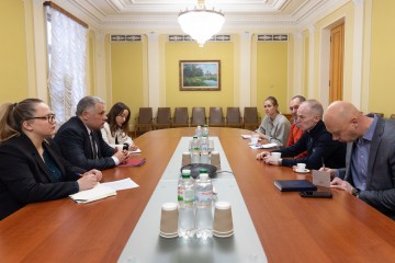 Ihor Zhovkva met with the Commander of the EU Military Assistance Mission to Ukraine