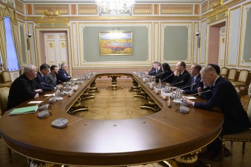 The President of Ukraine held a meeting with chairs and representatives of the parliaments of foreign states