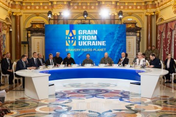 Volodymyr Zelenskyy at the second international summit Grain from Ukraine: Never again should hunger become a weapon against the freedom of people