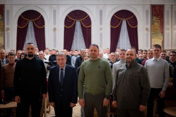 Development of the Ukrainian defense industry is an important component of our victory - Andriy Yermak during a meeting with students and lecturers of Igor Sikorsky Kyiv Polytechnic Institute