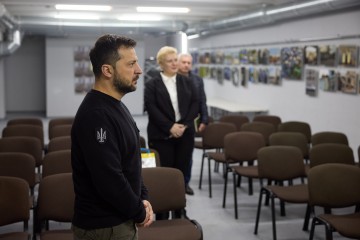 In Kherson, the Head of State familiarized himself with the plans of construction of protective structures and shelters