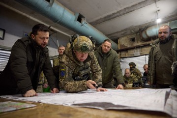 President of Ukraine visited the headquarters of the Defense Forces in Kupyansk, Kharkiv region
