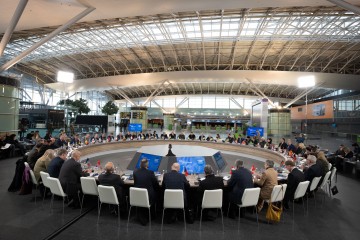 Andriy Yermak meets with foreign ambassadors at Boryspil Airport to discuss Peace Formula's tenth point on confirmation of the end of the war