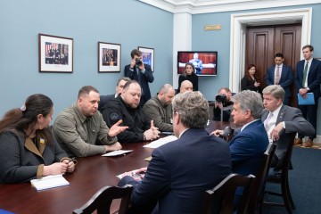 As part of the visit to the U.S., Andriy Yermak and Ruslan Stefanchuk met with the committee chairs of the House of Representatives and members of the Congressional Ukraine Caucus