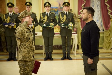 Today is the day of the strongest sons and daughters of Ukraine who defend the Homeland on land, in the sky and at sea – President presented state awards on Ukraine's Armed Forces Day
