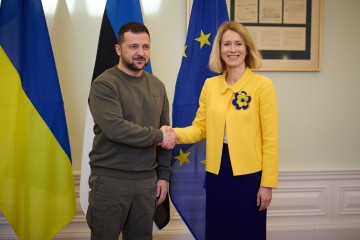 У Таллінні Президент України зустрівся з Прем’єр-міністеркою Естонії