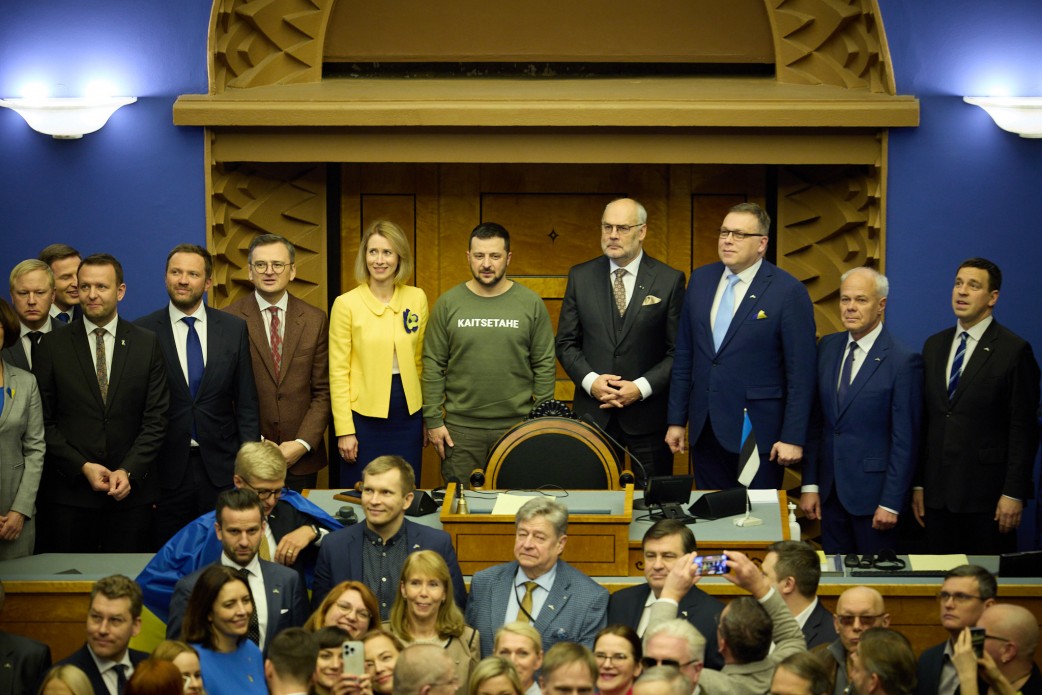 Ми повинні виграти в цій битві, тому що в ній вирішується глобальне ставлення до свободи – виступ Президента України на спеціальному пленарному засіданні Рійгікогу Естонії