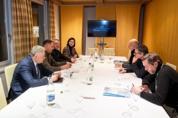Ukrainian delegation met with representatives of European countries in Davos