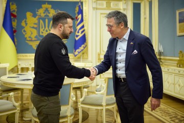 Володимир Зеленський зустрівся з Андерсом Фогом Расмуссеном  
