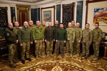 Зустріч Президента України з військовим керівництвом