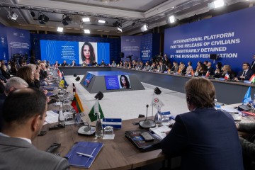 Участь Президента у форумі Міжнародної платформи за звільнення незаконно утримуваних РФ цивільних осіб