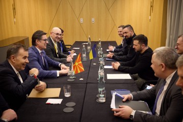 Глава держави зустрівся з Президентом Північної Македонії