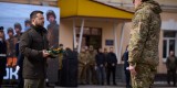 Президент України Володимир Зеленський узяв участь в урочистостях з нагоди 10-ї річниці створення Національної гвардії України та випуску офіцерів Національної академії НГУ та Київського інституту Нацгвардії, 26 березня 2024 року.