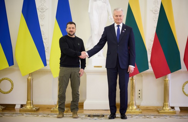 У Вільнюсі Президент України зустрівся з Президентом Литви