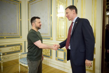 The President of Ukraine Met with the Chancellor of the Exchequer of the UK
