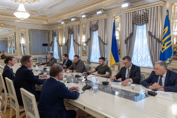 Президент зустрівся з міністром закордонних справ Великої Британії