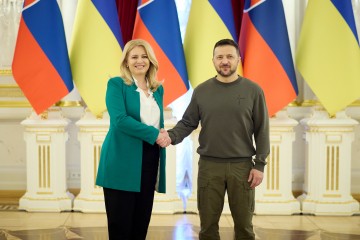 Зустріч Президента України з Президенткою Словаччини у Києві