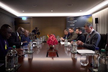 Володимир Зеленський провів зустріч із Президентом Гани