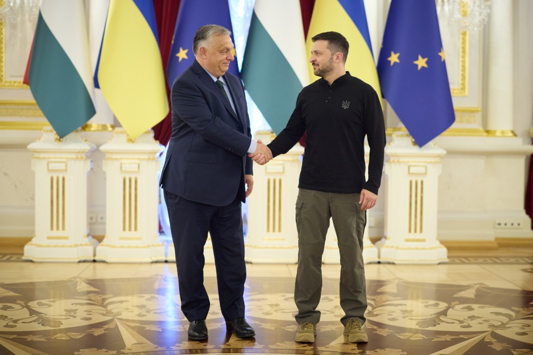 Головування Угорщини в ЄС, питання безпеки та угода про двосторонні відносини: Володимир Зеленський у Києві зустрівся з Віктором Орбаном