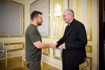 The President of Ukraine Met with the Secretary of State of the Holy See