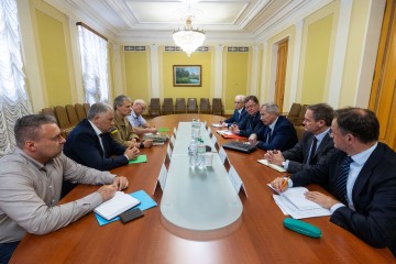 В Офісі Президента відбулася зустріч із заступником Генерального секретаря НАТО з питань операцій